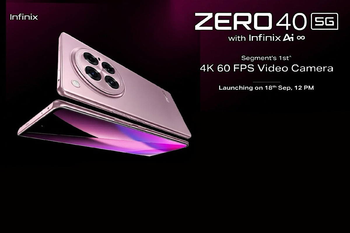 Fokus Segmen Vlogging, Infinix Zero 40 Mampu Rekam Video 4K Pada Kamera Depan Maupun Belakang