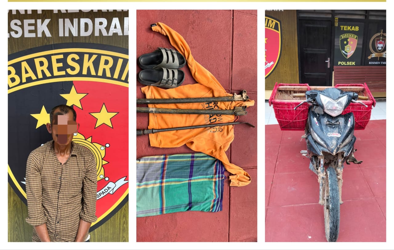 Pembobol Toko Milik Warga Ogan Ilir, Diamankan Polsek Indralaya Saat Sedang Naik Travel Menuju Palembang