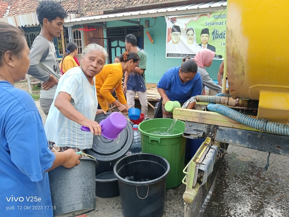 Tahap 2, PT TeL Distribusikan 352.000 Liter Air Bersih ke Desa-desa Sekitar Perusahaan