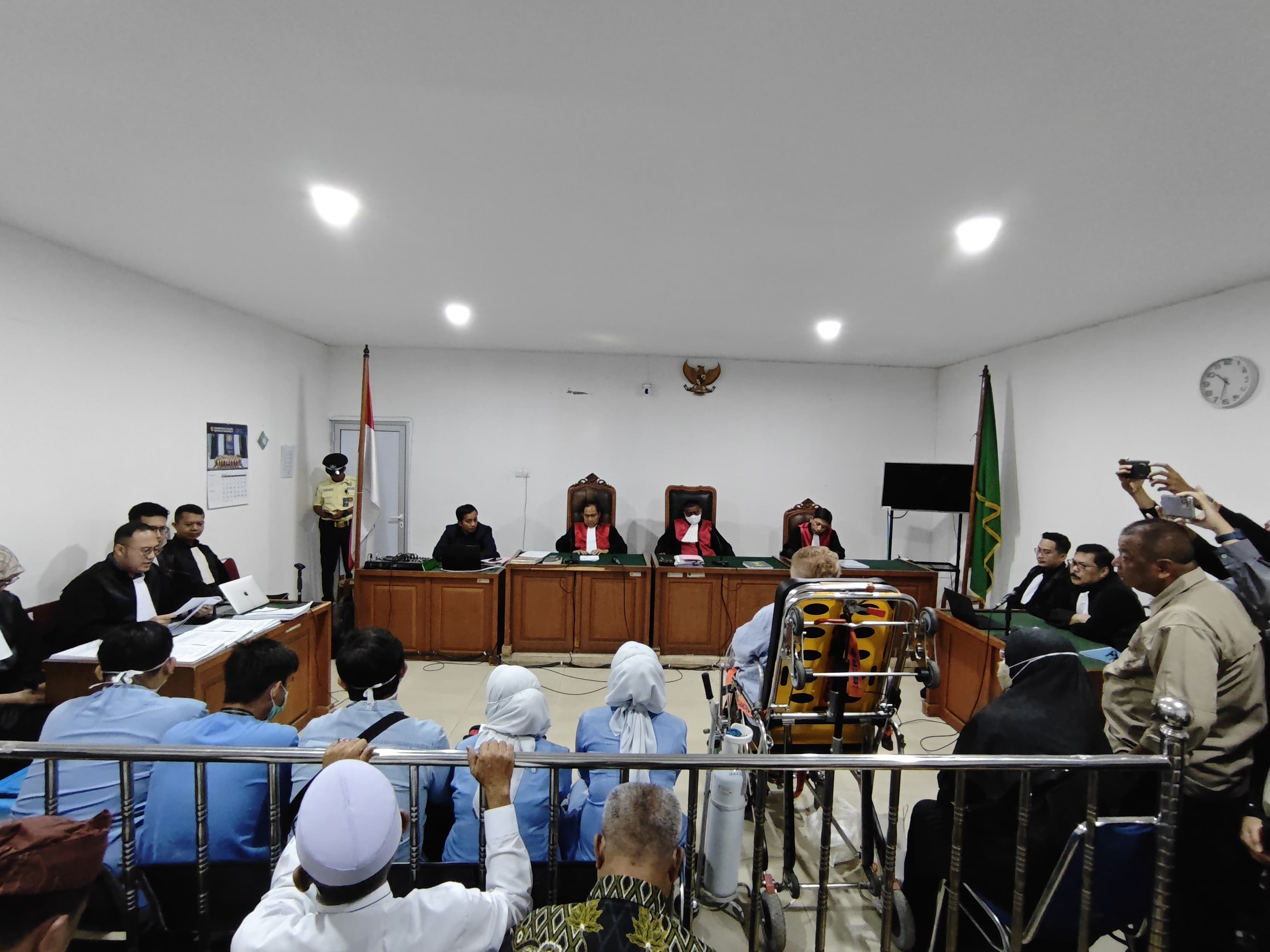 Demi Pertahankan Hak dan Kebenaran, Haji Halim Tetap Hadir di Persidangan 