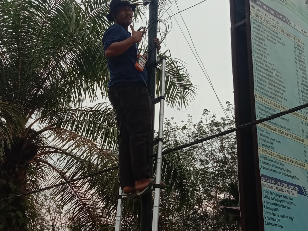 Diskominfo Muba Dukung Desa Pangkalan Tungkal Jadi Percontohan Internet Mandiri