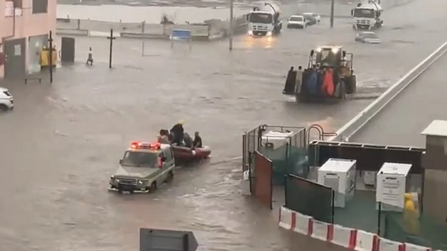 Jeddah Arab Saudi Diterjang Banjir Bandang, 2 Orang Meniggal Dunia