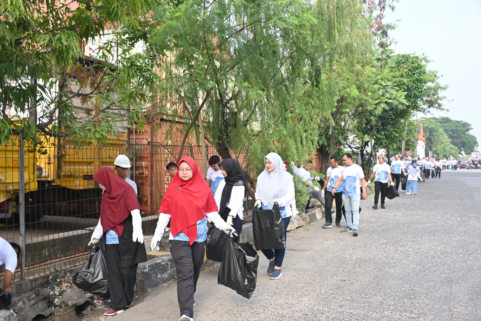 Pelindo Group Palembang Gelar Plogging Day Dalam Rangka Peringati HUT RI Ke-78