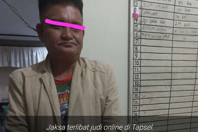 Jaksa Ditangkap, Terlibat Judi Online di Situs Mangga Toto