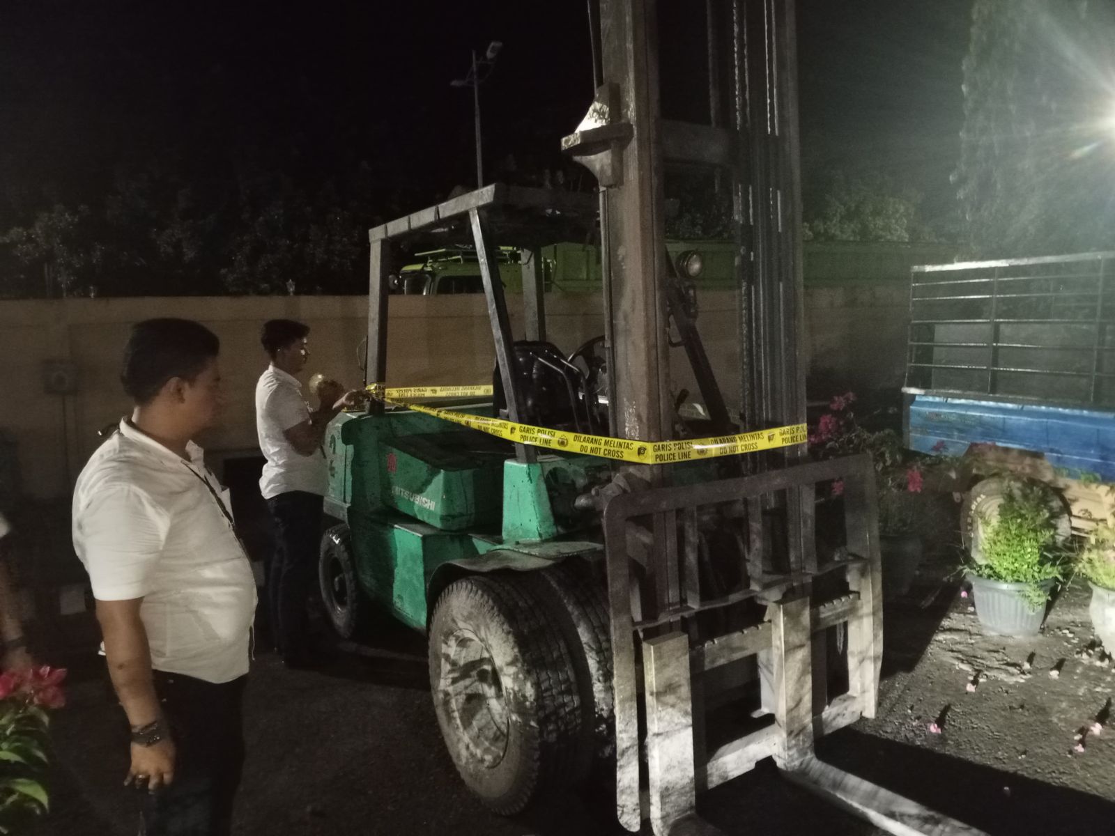 Karyawan Pabrik Karet di Musi Rawas Tewas Terlindas Forklift oleh Rekannya Sendiri 