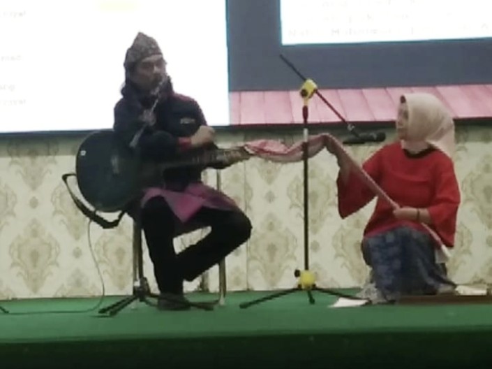Rejung Pesirah Hidupkan Tradisi Tadit di Ajang Ngaji Budaya Kemenag