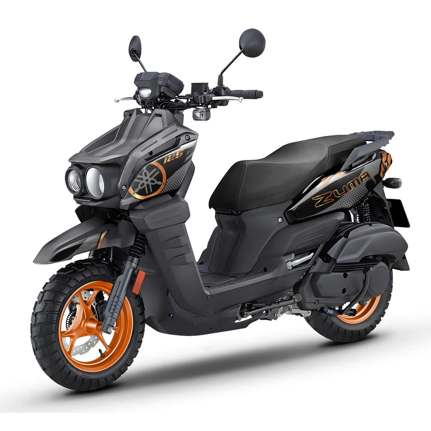 Yamaha Zuma 125 Bergaya Adventure Menggunakan Mesin Blue Core 125cc