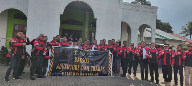 Kalapas Sekayu Ikuti Touring Adventure Pengayoman, Tempuh 5 Kabupaten/Kota