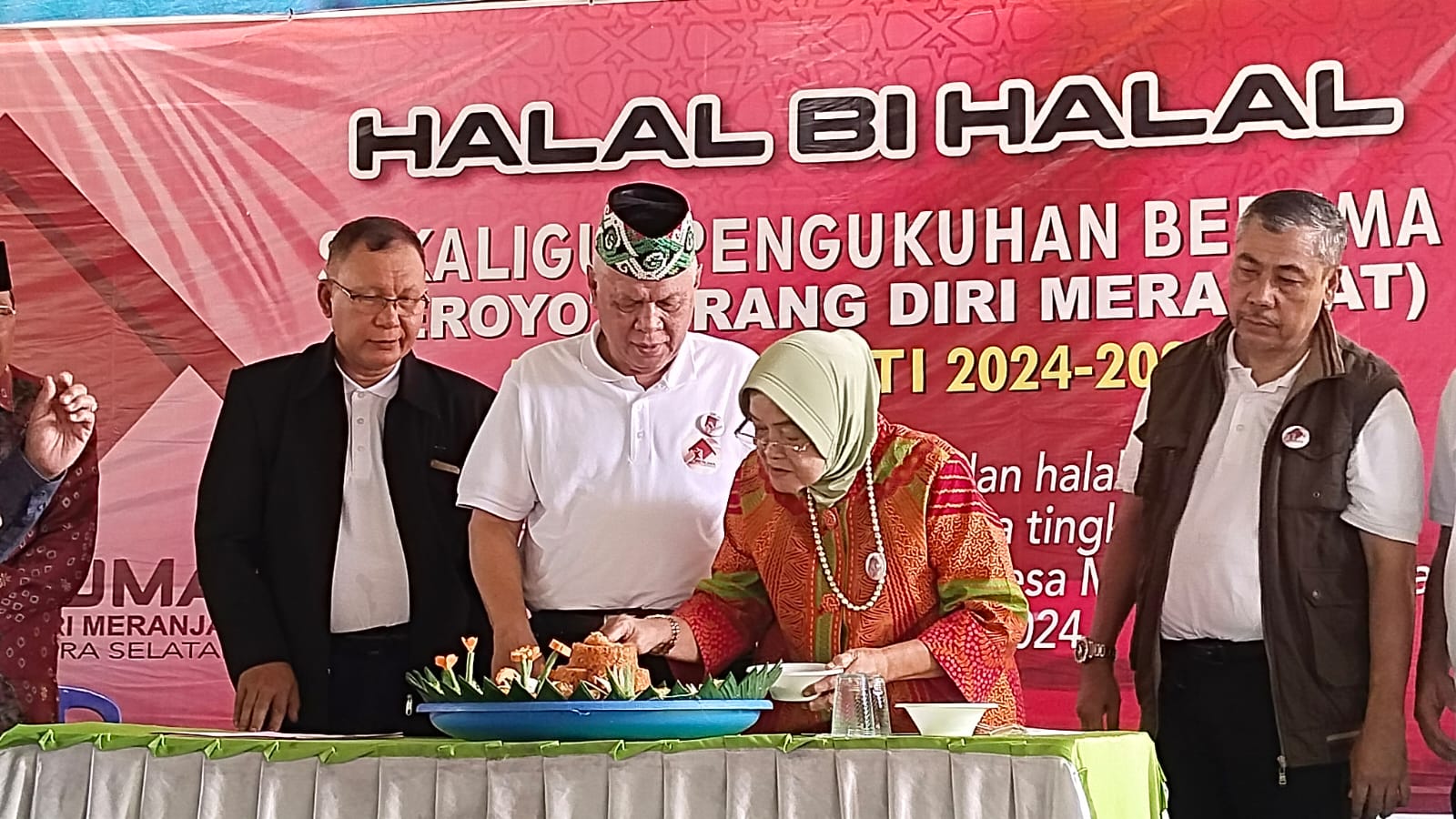 Ribuan Warga Beroyot Urang Diri Meranjat Ogan Ilir, Hadiri Halal Bihalal Lebaran Idulfitri 1445 Hijriah