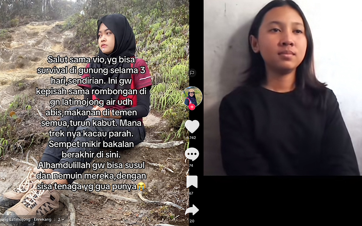 Pendaki Cewek Ini Salut Sama Naomi Bertahan 3 Hari di Gunung Slamet, Sedih Tertinggal Sendiri di Latimojong