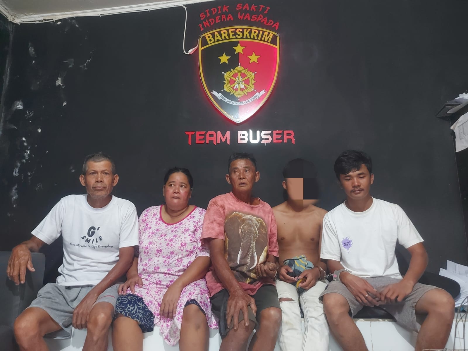 Polisi Tangkap Pelaku Penyerangan 4 Warga Sungai Itam Palembang, Seorang Emak-emak Ikut Diamankan 