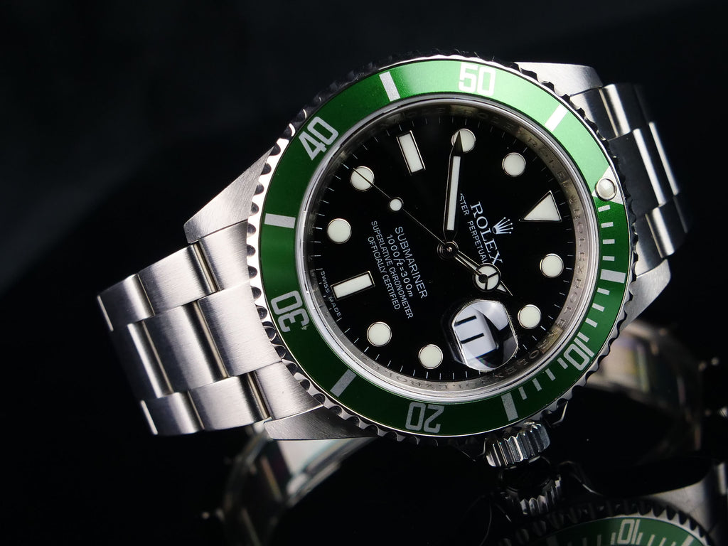 Bedah Jam Tangan Rolex Submariner 16610LV “Kermit”, Apa Hebatnya Bezel Alumunium?