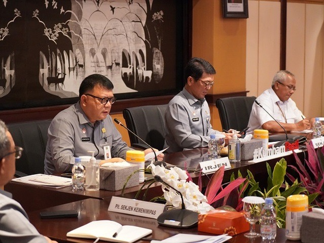 Inspektorat Jenderal Kemenkum dan BPKP Gelar Kick Off Meeting Pelaksanaan Audit Transisi