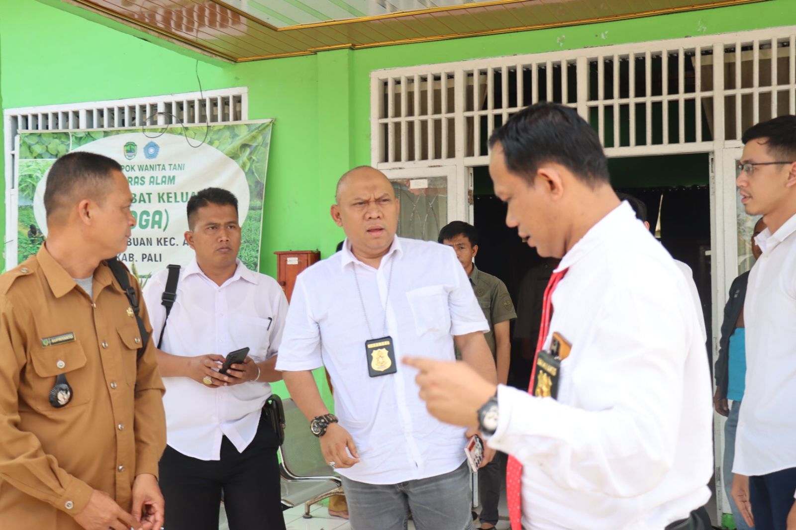 Tim Penilai Kampung Tangguh Bebas Narkoba Polda Sumsel Kunjungi Desa Pengabuan PALI 