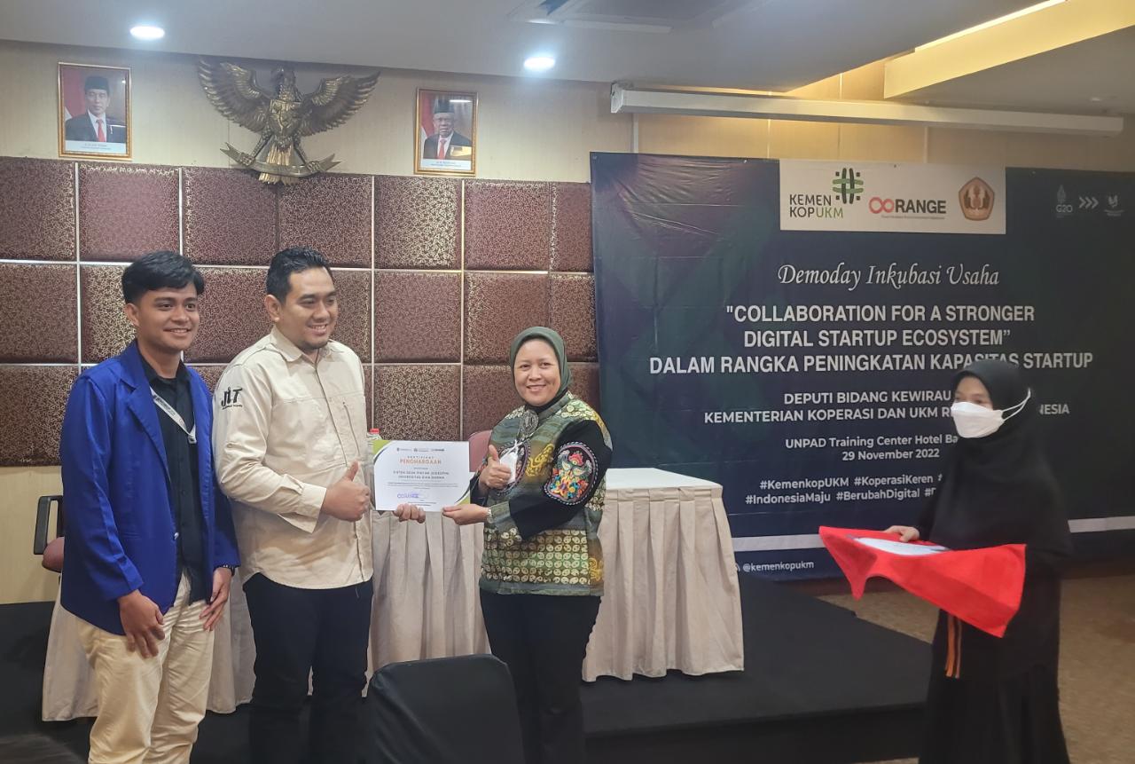 Universitas Bina Darma Palembang Satu-satunya Perwakilan Sumatera di Program Kemenkop RI dan Oorange Unpad