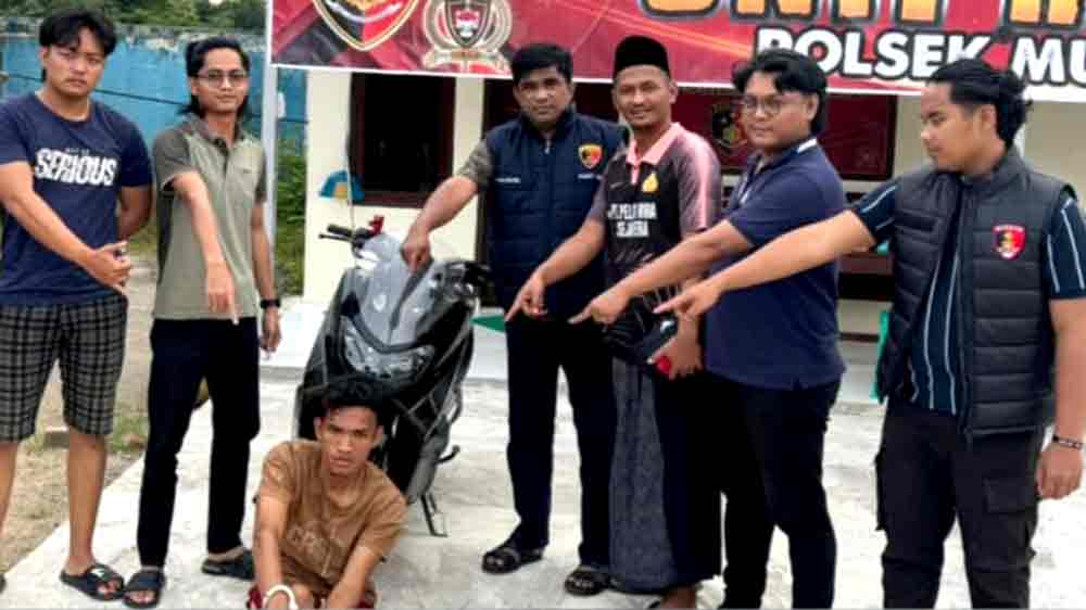 Buronan Curanmor Ditangkap Polisi Saat Pesta Sabu di Desa Pantai Muratara