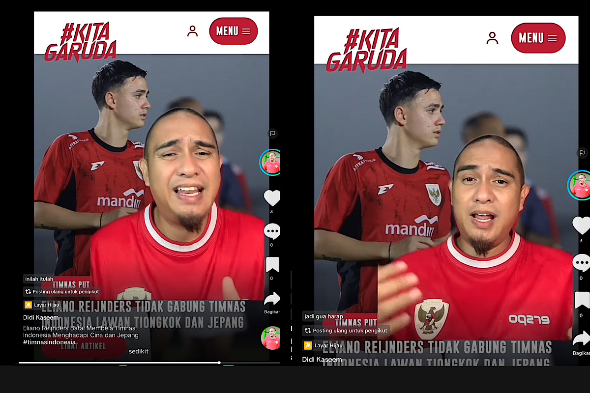 FIX Eliano Reijnders Tidak Bisa Bela Timnas Indonesia Sebab Menunggu Istri Melahirkan