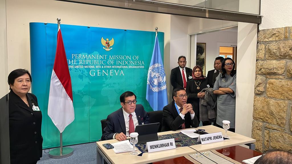 Indonesia Paparkan Keberhasilan dan Tantangan dalam Pembangunan Nasional di Bidang HAM di depan Anggota PBB