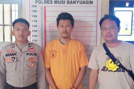 Pelaku Penggelapan Uang Perusahaan Rp402 Juta di Muba Ditangkap, Duitnya Habis untuk Judi Slot