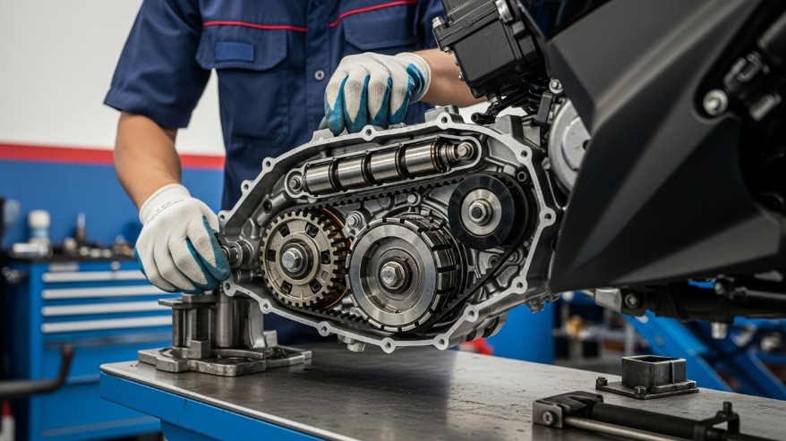Motor Matic Bergetar Saat Tarikan Awal, Cek Komponen CVT Ini Sebelum Rusak Parah