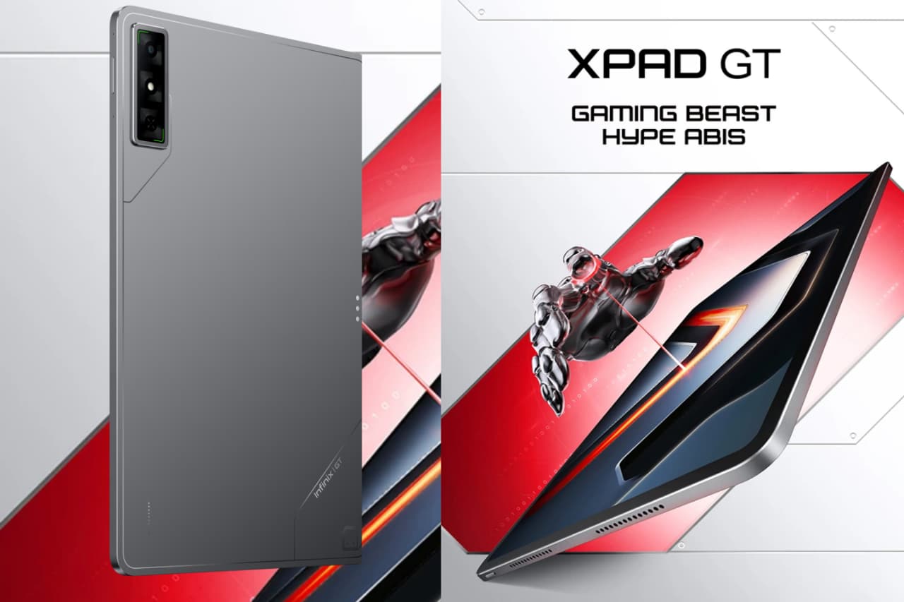 Infinix XPad GT Hadirkan Desain Tipis dengan Bodi Metal Dibalut Kapasitas Baterai Jumbo 