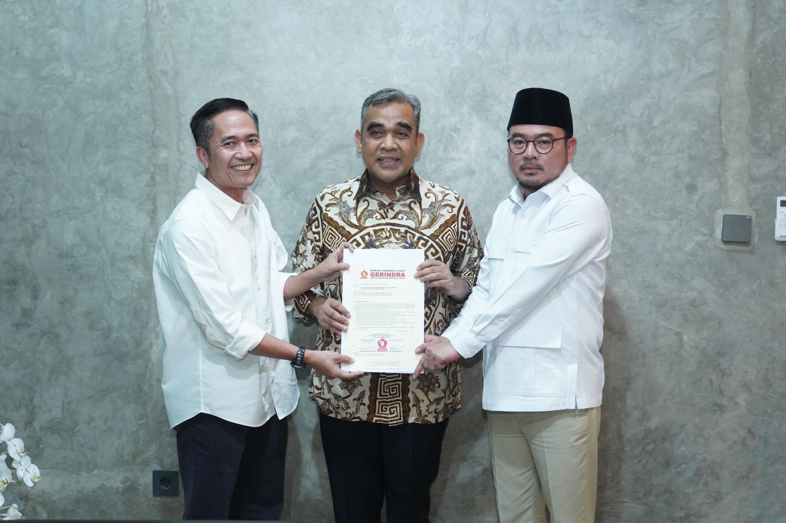 Ratu Dewa dan Prima Tak Terpisahkan! Pegang Surat Rekomen dari DPP Gerindra