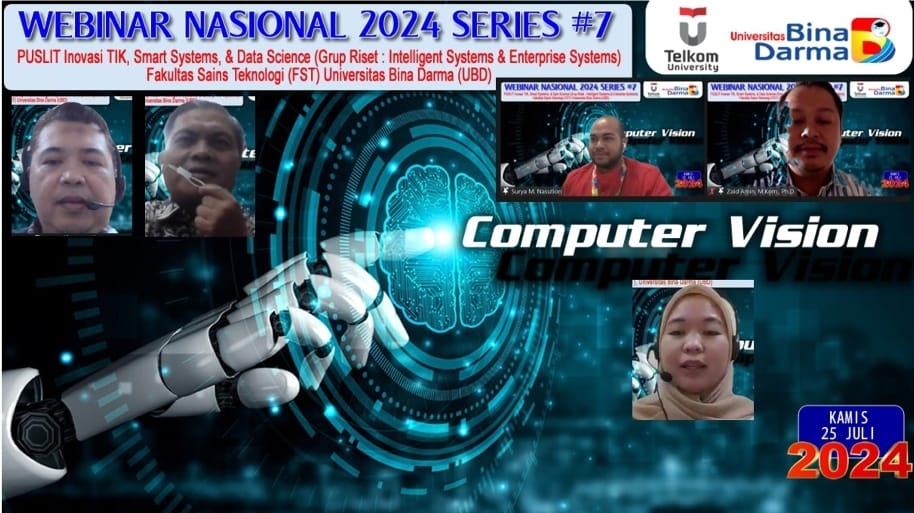Universitas Bina Darma Palembang Adakan Webinar Nasional Visi Komputer dalam Sistem Transportasi Cerdas