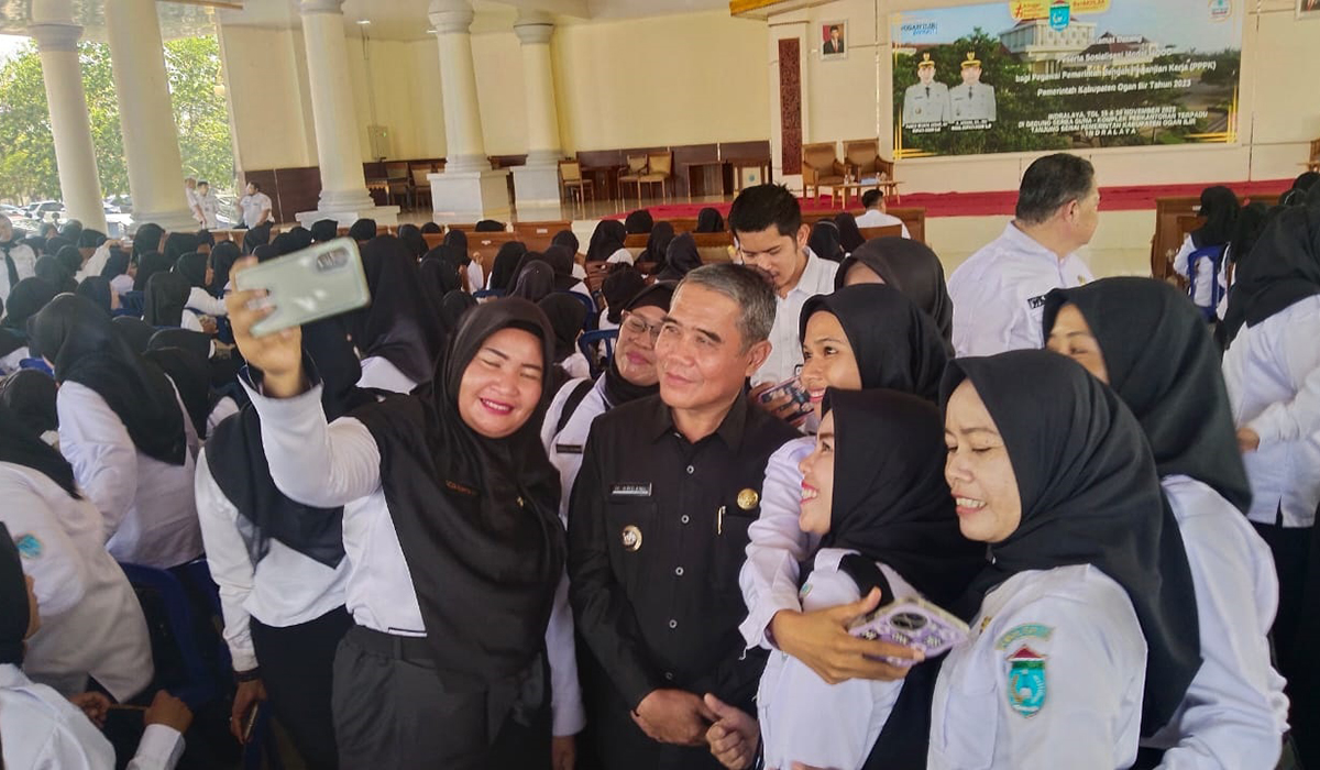 1.112 PPPK Ogan Ilir Ikuti Sosialisasi Orientasi, Wabup Tegaskan Kedepankan Adab dan Etika