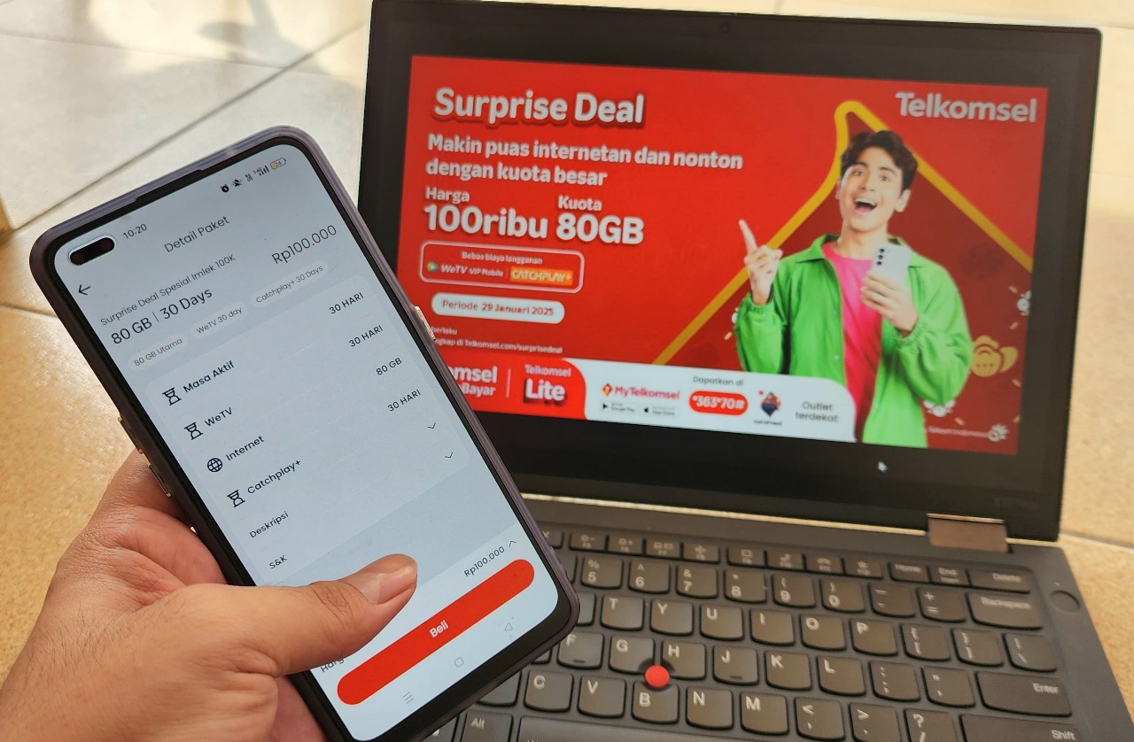 Spesial Imlek 2025! Telkomsel Hadirkan Paket Eksklusif Surprise Deal, Kuota Besar Harga Terjangkau