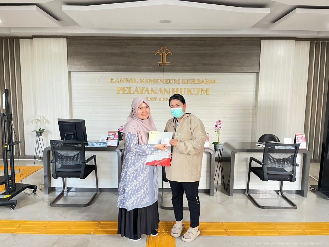 Dukung Mobilitas Global, Kanwil Kemenkum Babel Fasilitasi Legalisasi Dokumen ke Qatar