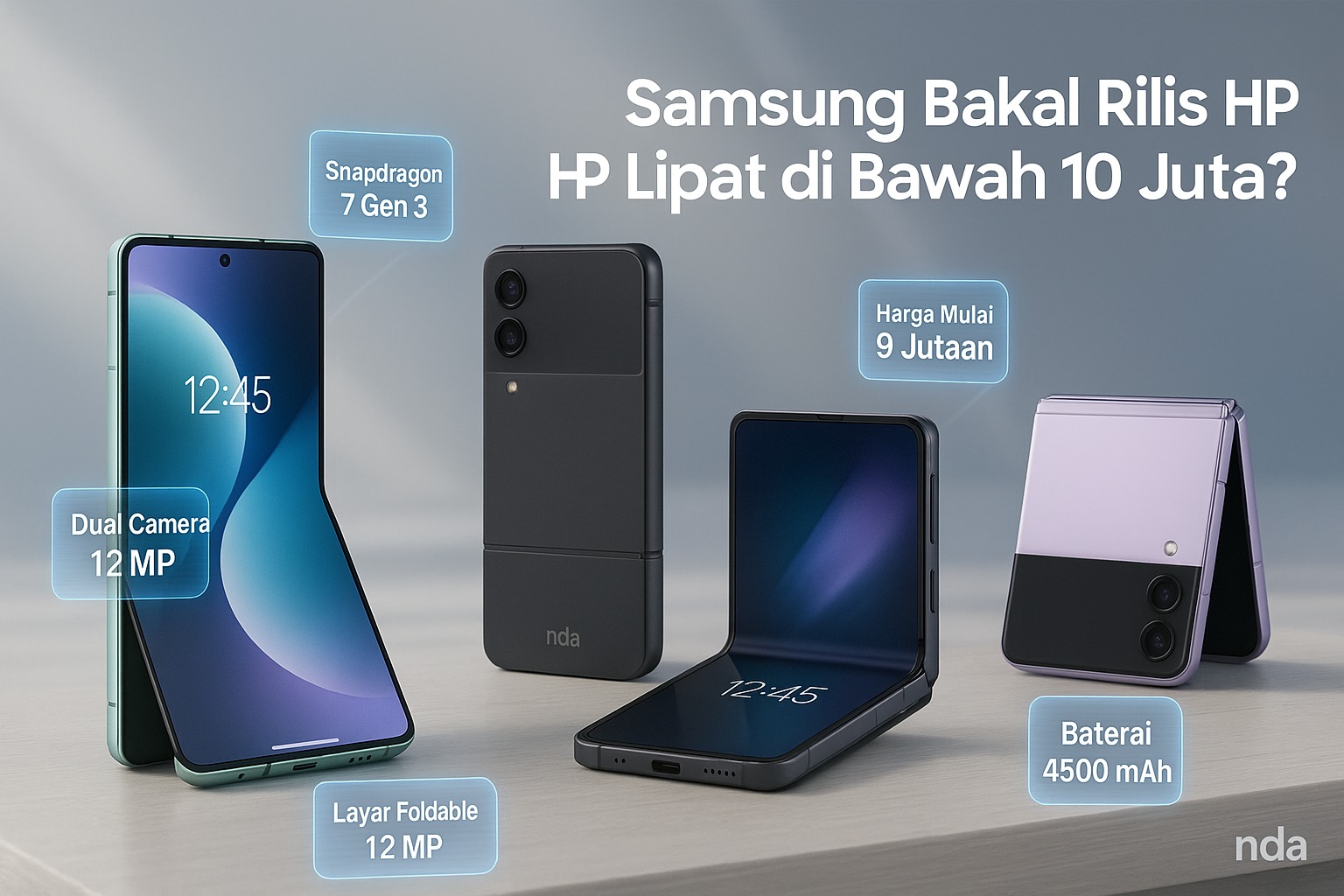 Samsung Bakal Rilis HP Lipat Rp10 Jutaan? Ini Bocoran Lengkapnya!