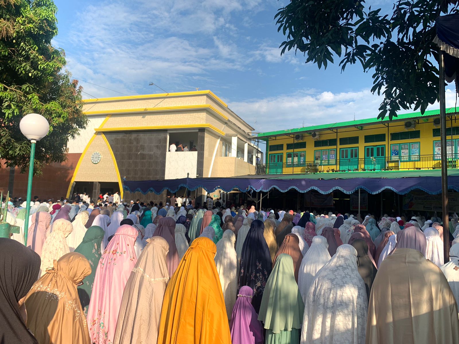 4.000 Jemaah Muhammadiyah Sako Palembang Padati Masjid Al Jannah