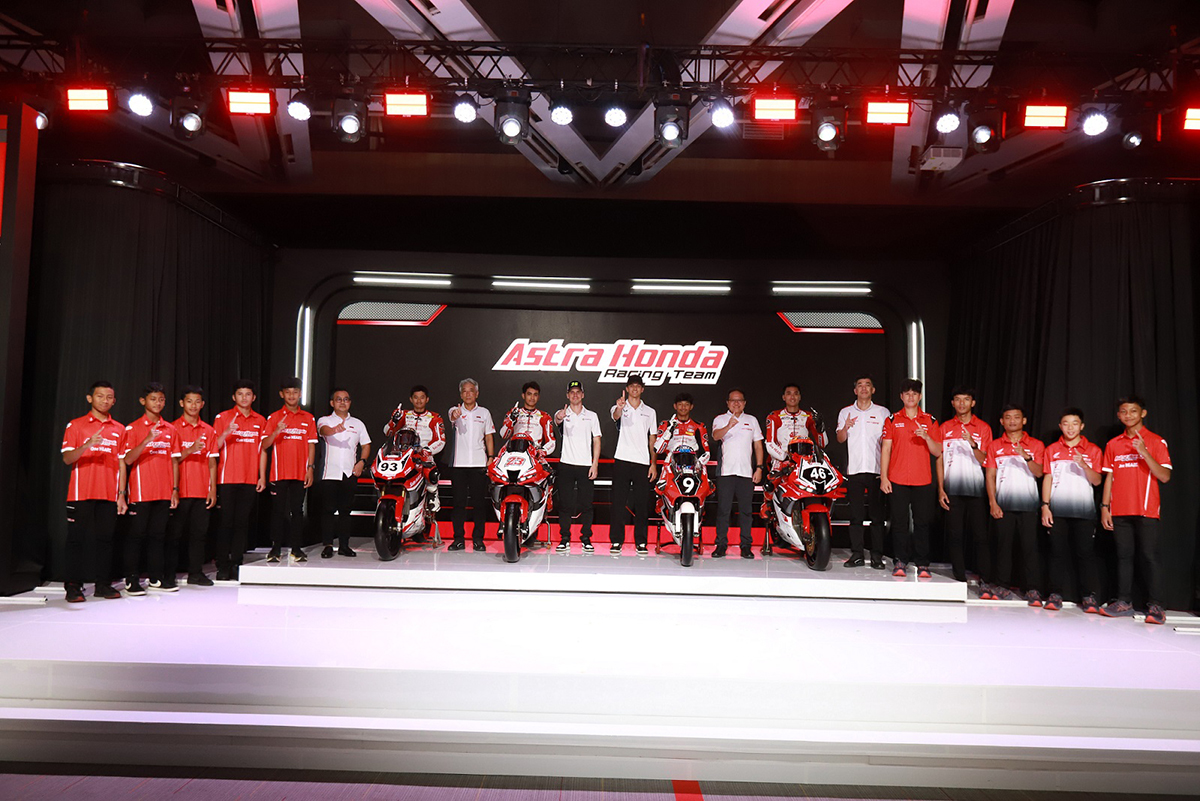 Astra Honda Motor Dukung 14 Pebalap Muda Indonesia Lanjutkan Perjalanan Balap Internasional di 2025