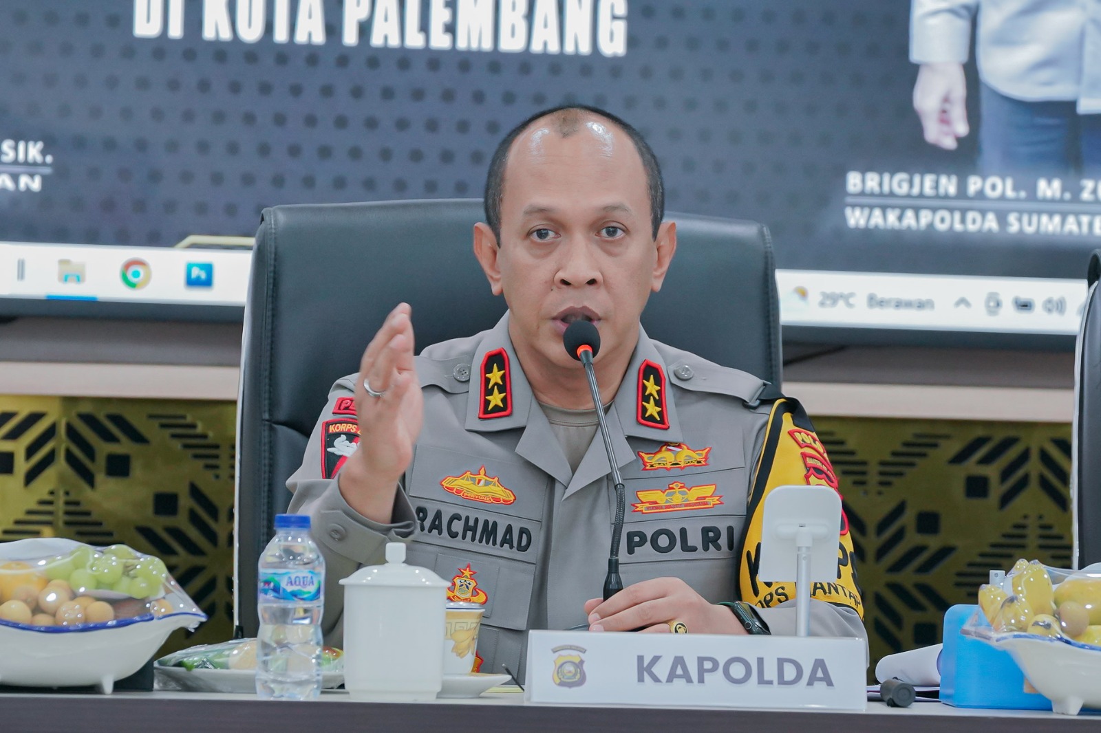 Kapolda Rachmad Keluarkan Mutasi 332 Personel, Perwira Pertama dan Menengah Jajaran Polda Sumsel Digeser