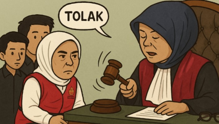 Praperadilan Ditolak, Fitrianti Agustinda Resmi Jadi Tersangka Korupsi PMI Kota Palembang