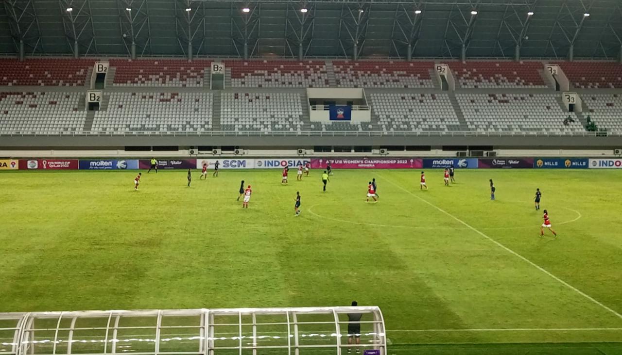 Kick Off Babak Pertama Indonesia vs Singapura Piala AFF U-18 Wanita Dimulai