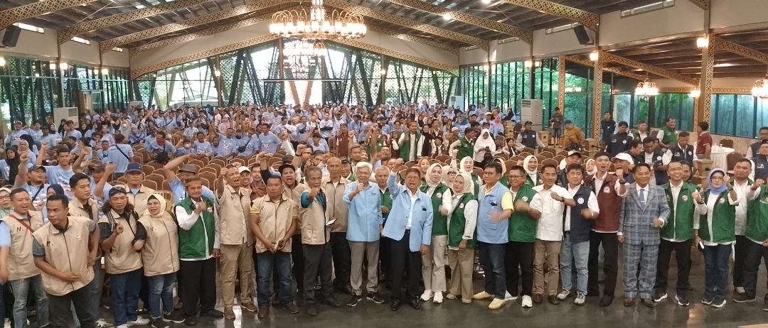 Ribuan Pekerja Buruh Sepakat Dukung MataHati di Pilgub Sumsel, MY: Siap Kembalikan Kejayaan Bumi Sriwijaya