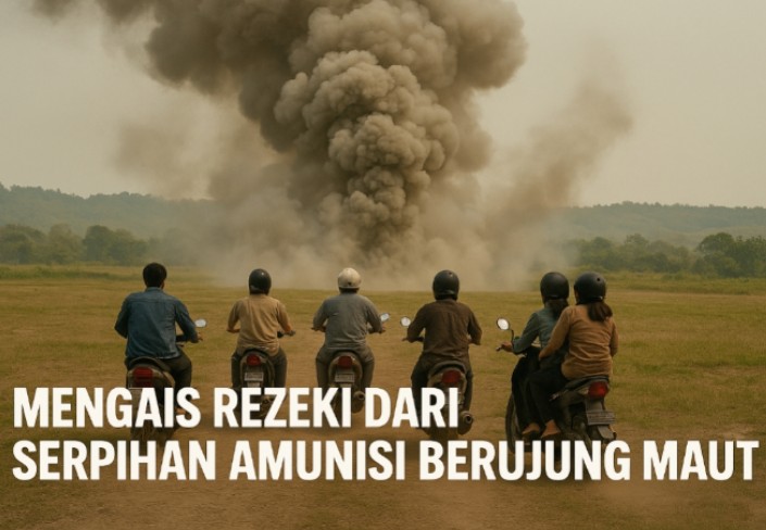 Tragedi Maut di Garut, Mengais Rezeki dari Serpihan Amunisi, Berujung Petaka