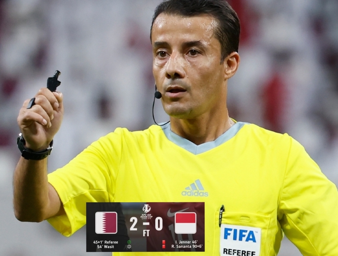 Netizen Serang Akun Wasit Nasrullo Kabirov, Gara-gara Keputusan Kontroversi di Piala Asia U-23 2024