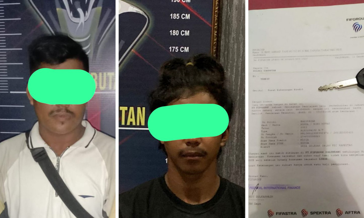 Kakak dan Adik Asal Rambutan Banyuasin Ditahan Karena Ulahnya yang Bikin Polisi Satu Kabupaten Kesal