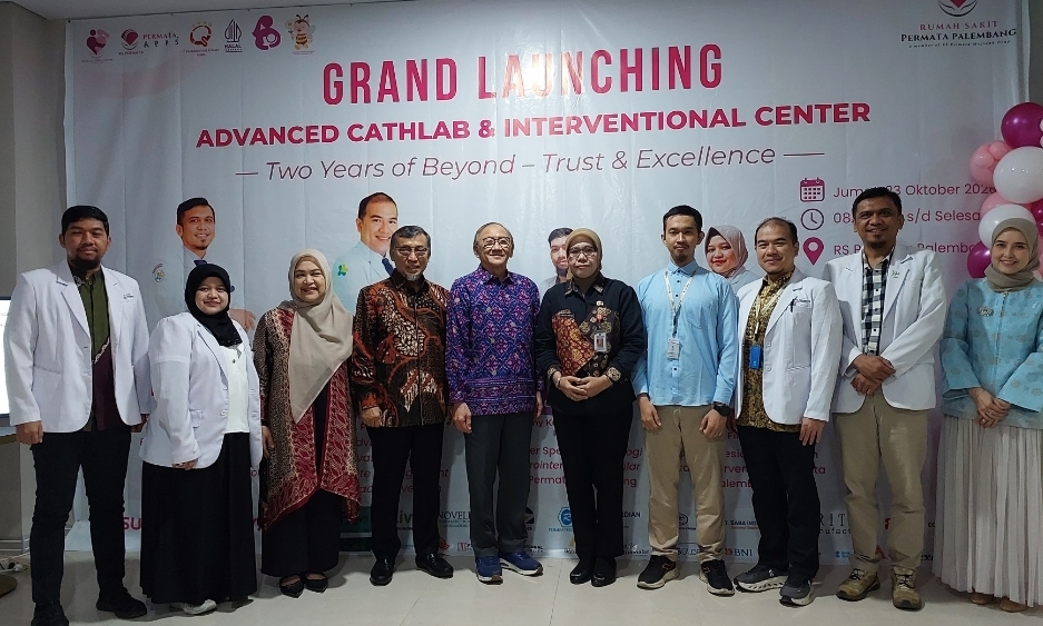RS Permata Palembang Luncurkan Advanced Cathlab, Perkuat Layanan Jantung dan Saraf