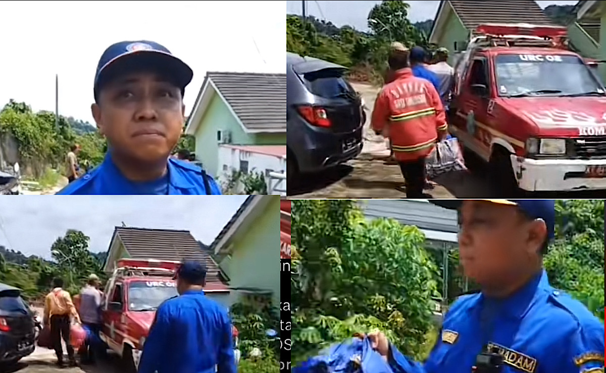 Tuai Pujian, Damkar Bantu Emak-emak Pulang ke Rumah Orang Tuanya Sebab Sering Ribut Sama Suami