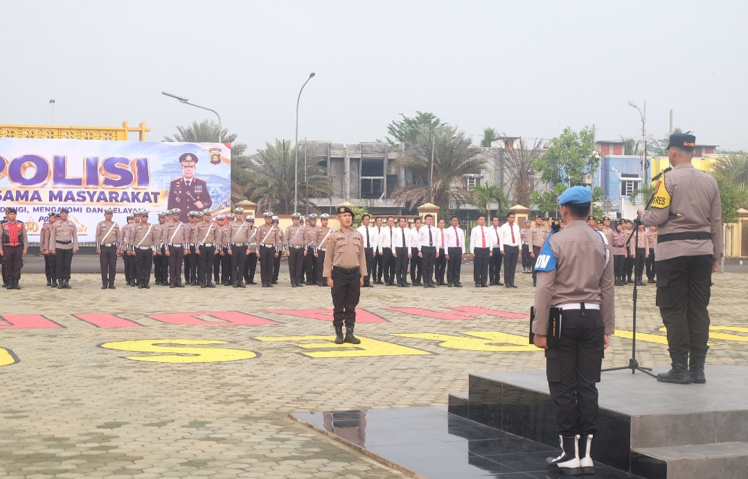 Teguhkan Semangat Patriotisme Pesan Kapolres OKI di Upacara Sumpah Pemuda