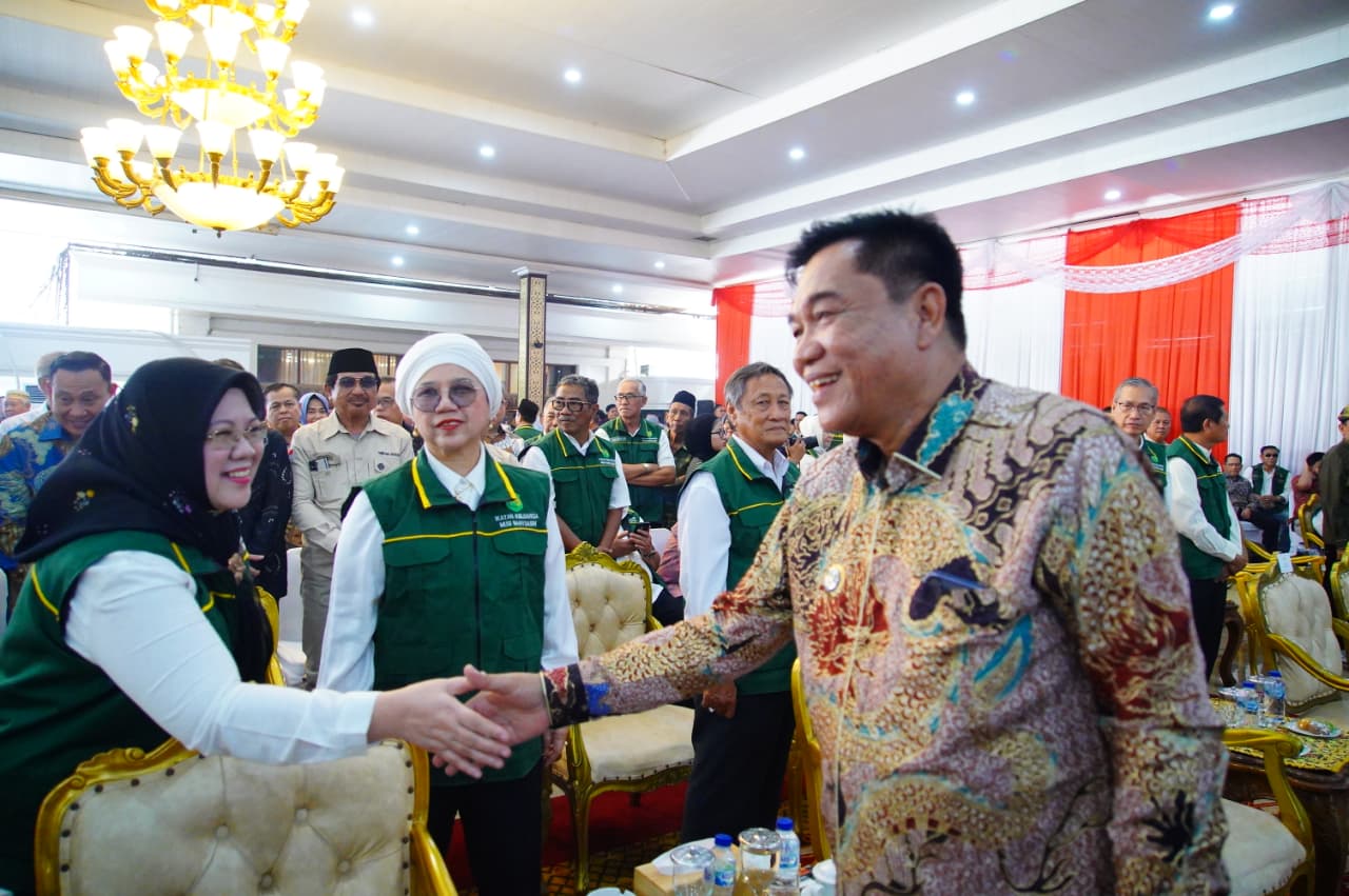 Bupati Muba HM Toha Tohet Hadiri Pengukuhan Pengurus IKA-MUBA