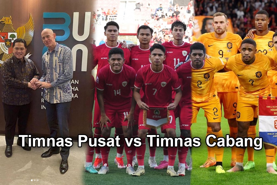 Bakal Terjadi! Timnas Pusat VS Timnas Cabang, Erick Thohir Menjawab Laga Uji Coba Kontra Belanda