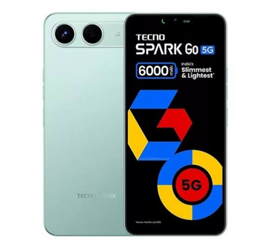 Tecno Spark Go 5G Mengusung Baterai Jumbo dengan Perlindungan Sertifikasi IP64 