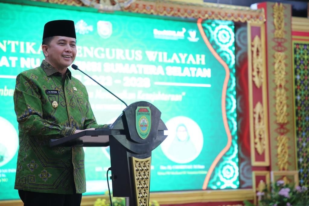 Pj Gubernur Agus Fatoni Ajak Muslimat NU Sumsel Dukung Penuh Lima Program Prioritas Pemprov Sumsel