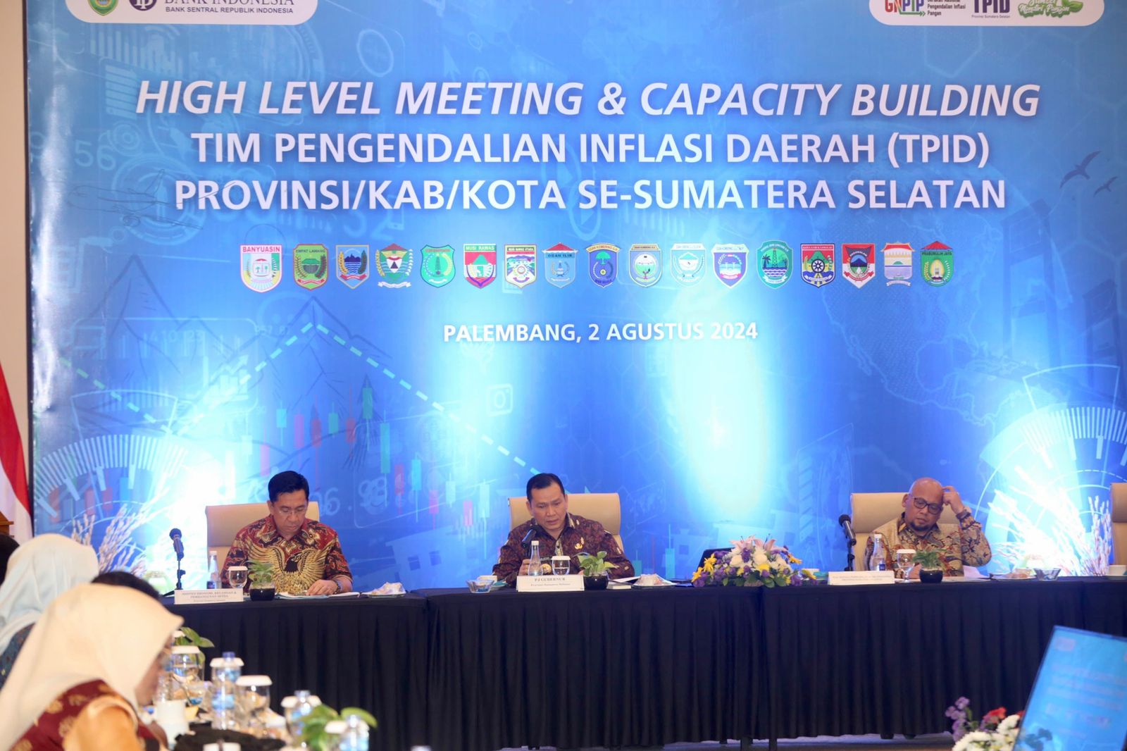 Pimpin High Level Meeting and Capacity Building TPID, Pj Gubernur Elen Setiadi Tekankan 3 Poin Penting 