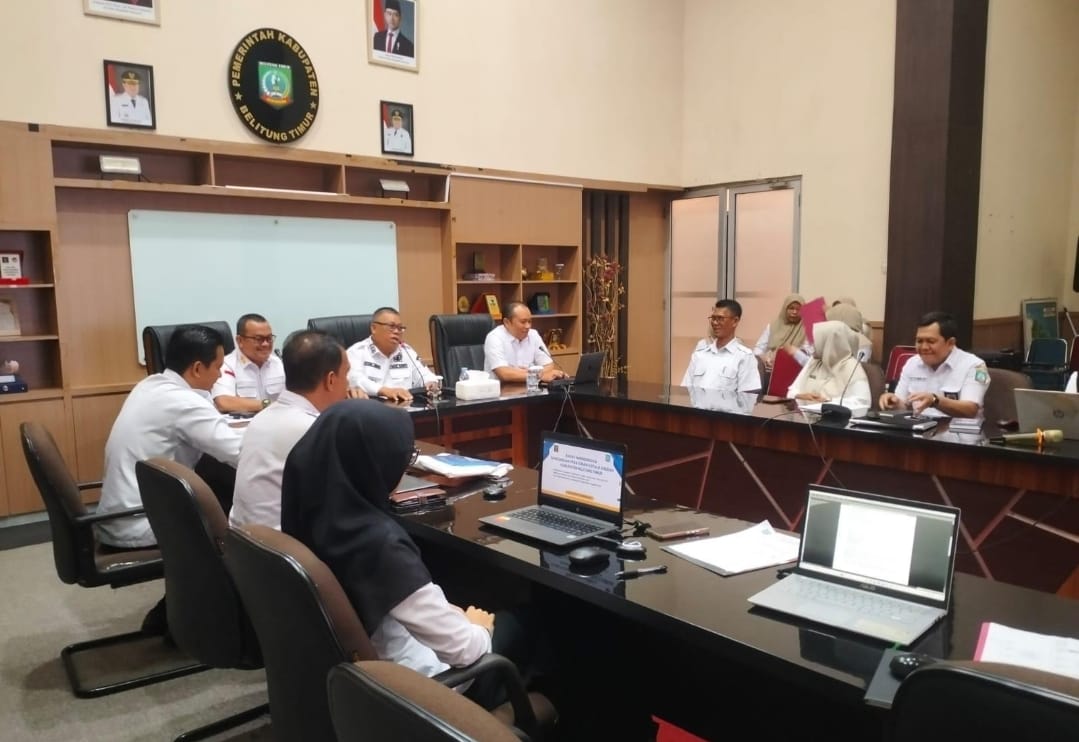 Kanwil Kemenkum Babel Harmonisasikan Dua Ranperbup Kabupaten Belitung Timur