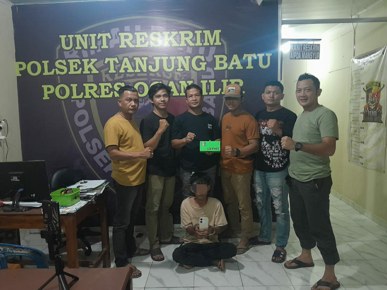 Hanya Sehari Pasca Begal Pelajar SMK, Pelaku Berhasil Dibekuk Tim Rimau Polsek Tanjung Batu Ogan Ilir